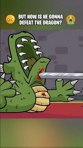 POV 💀 Knight's sword was actually useless😭😱 #animation #comedy