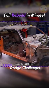 2.1K views · 18 reactions | 1970 Dodge Challenger Rebuild - Iconic Muscle Car Restoration! | Classic American Cars | Facebook