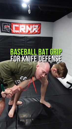 11K views · 142 reactions | The baseball bat grip is one way to control the attacking arm when a weapon is involved. Understand that once you obtain this grip you need to immediately start looking to break their posture as you work towards a more dominant position where you can then apply damage or look to disarm your attacker. Stay safe 酪 #knifedefense #selfdefensetraining #selfdefenseclass #combatives #streetfights | Stay Safe Martial Arts | Facebook