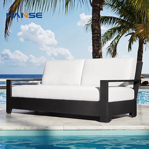 [Hot Item] Carton Rattan Hanse Standard Packing Foshan Chaise Lounge Cushions Sofa