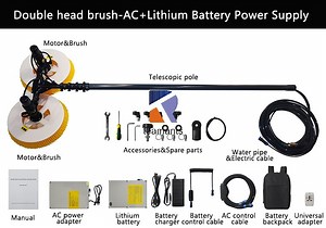 [Hot Item] Smart Solar Panel Cleaning Machine with Innovative Rotary Brush Feature