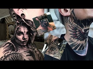 Best neck tattoo collection for men