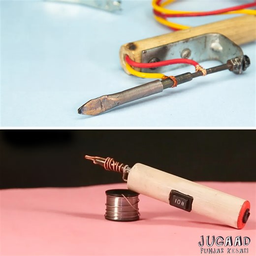 10K views · 54 reactions | 2 Homemade Soldering Iron Tool #jugaad | Jugaad | Facebook