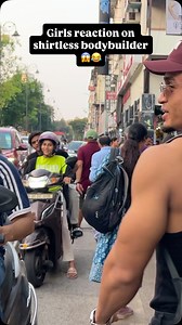 89K views · 3.2K reactions | Girls reaction on shirtless bodybuilder  Disclaimer:- This video only made for entertainment and motivation purposes please don’t take it seriously  #girlsreaction #publicreaction #shirtlessmen #bodybuilding #bodybuilder #explore #fitnessiconganeshthapa | Fitness Icon Ganesh Thapa | Facebook