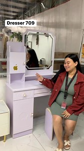 Dresser 709 ❤️ Led dresser with built in 2way LED light behind the mirror surface #dresser | Furniture DEALS Dasma