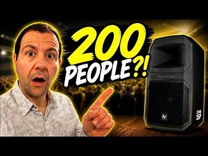 Are 15” PA Speakers Enough for 200 People? EVIVA 15P Real World Test