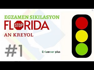 Florida Driving Test in Creole 2023 Part #1