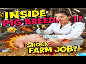 She Breeds Pigs for a Living | Shocking Truth Behind Farm AI Process