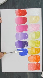 🖌️“Sonnet” acrylic paints set. 24 colours in 10 ml tubes. 🎨 Composition of the set 🥚 101 TITANIUM WHITE 🥐 240 PASTEL YELLOW 🍋 214 LEMON ☀️ 213 YELLOW LIGHT ⭐️ 221 YELLOW MEDIUM 🍊 315 ORANGE 🍅 336 RED LIGHT 🍎 348 RED DEEP 🍒 319 CARMINE 🌷 352 PASTEL ROSE 🌺 322 ROSE 🔮 605 VIOLET LIGHT 🍇 606 VIOLET DEEP 💧 511 ULTRAMARINE 🫐 500 PHTHALOCYANINE BLUE 🧊 513 AZUR 💎 507 TURQUOISE BLUE 🍐 717 GREEN LIGHT 🍏 710 GREEN DEEP 🥬 713 EMERALD GREEN 🍯 206 OCHRE LIGHT 🌰 406 BURNT SIENNA 🤎 408 BU