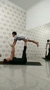 acroyoga with kids