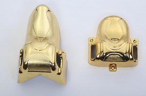[Hot Item] Coffin Accessories Decorative Coffin Plastic Casket Corner Style C Coffin Corner