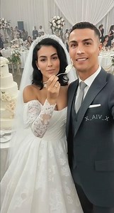 Cristiano Ronaldo & Georgina’s Sweetest Wedding Moment 🍰💍 | Love You Forever