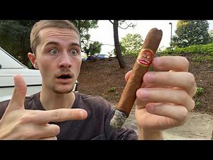 Smoking a CUBAN Partagas Cigar..