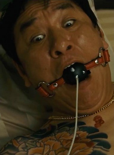 これが伝説の口球ボムだ！#outrageculture #takeshikitano #yakuza