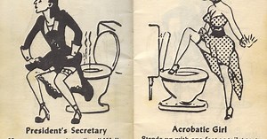 Early 1950s Tijuana Bible, a Humorous Pamphlet About Urination