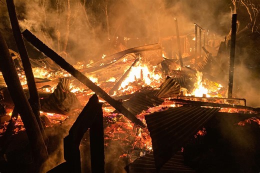 Monthslong meditation on impermanence at a remote California Zen retreat meets a real-life fire