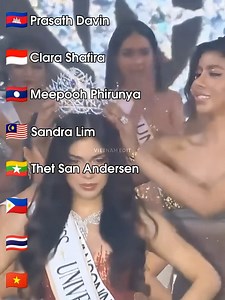 Team Southeast Asia at Miss universe 2024 | Crowned Beauties