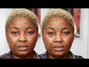 VIRAL👆NIGERIAN WEDDING BRIDE😱MUST WATCH 😳💣 MAKEUP AND HAIR TRANSFORMATION ❤️MELANIN | BRIDAL HAIR