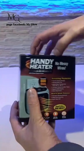 Handy Heater Turbo Heat 800W هوّ الحلّ السريع والذكي باش تدفّي أي غرفة في دارك بلا مصروف زايد ولا تجهيزات. سخّان صغير في الحجم أما قويّ برشا في الأداء: يخدم بتكنولوجيا السيراميك اللّي توزّع السخانة بسرعة وبأمان، ومعاه ثيرموستات قابلة للتعديل و سكرين ديجيتال باش تتحكّم في الحرارة كيما تحب. تواّ مع البرد، عاملين تخفيض جنوووني -42%: كان بـ 119dt وولاّ بــ 69dt فقط 😱🔥 وزيد Livraison gratuite في تونس الكل ! تركّبو مباشرة في البريز، ما ياخذ حتى بلاصة، يخدم بلا صوت، وموفّر للطاقة… مثالي للكوجينة، للغ