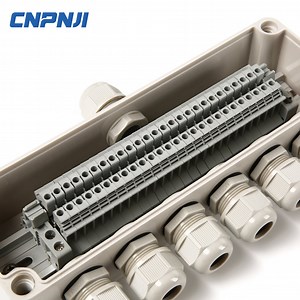 [Hot Item] Electrical Junction Boxoutdoor Waterproof Cable Plastic Enclosure Terminal Box Block