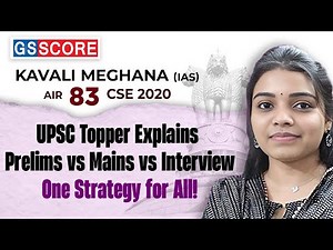 Meghana Kavali, AIR 83 Explains Stages | Pre , Mains & Interview Strategy to Crack UPSC 2026