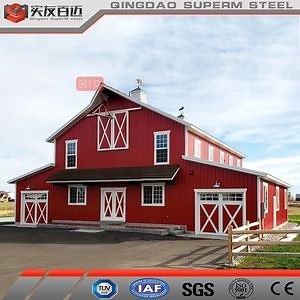 [Hot Item] Prefabricated House Steel Structure Horse Riding Arena Building Metal Barn Kits