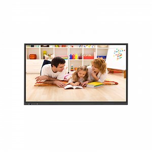 [Hot Item] 55~110 Inch 4K UHD All in One Electronic Multi Touch Screen Smart Board Interactive Whiteboard with Camera Microphone for Video Conference Meeting & Education