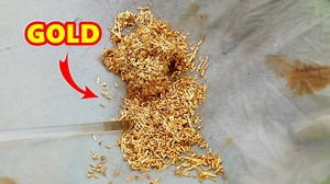 Gold recovery techniques Gold plated pins circuit board scrap. #goldrecovery #gold #goldplated | Archimedes Channel