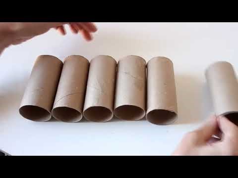 Creative Recycling ♻️ Toilet Paper Tube Idea 😍 Easy Crafts - Crafts and Recycling