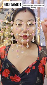 2.9K views · 260 reactions | For order WhatsApp me 6000567004 Silver based gold polish handmade jewellery | Alanggkar by Maina | Facebook
