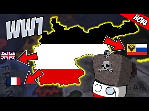 Can Germany Survive Surrounded by Enemies in WW1?