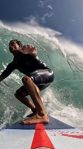 Kai Lenny giving us a hint as to why they call it Jaws. A proper game of cat n mouse with a beast of a wave at Pe'ahi. Watch Kai take on more big waves and big responsibilities in a brand new episode of #LifeOfKai : https://win.gs/3SrhdlK #BigWaveSurfing #Jaws #Surfing | Red Bull Surfing