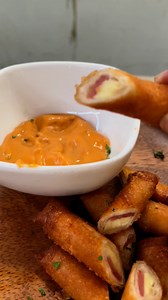 Chicken Cordon Bleu Lumpia Yes it was So Yummy indeed! #foodlover #foodie #fbreelsfypシ゚viralシ #FBFRIENDS @highlight | Yan Yan