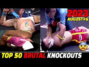 MUAY THAI & MMA, BOXING 50 Knockouts I August 2023 Part 6.