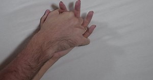 Close-up Hands Unrecognizable Man Woman Making Stock Footage Video (100% Royalty-free) 1082985322 | Shutterstock