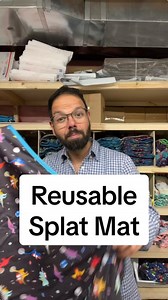 using a splat mat underneath your child’s high chair when visiting a restaurant is an incredibly respectful act for restaurant staff and waiters. #respect #waitstaff #waiter #servers #serverlife #restaurantlife #parenting #parentingtips #lifesavermat #lilhelper | Lil Helper