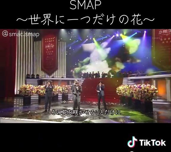 SMAP/世界に一つだけの花#中居正広 #木村拓哉 #草彅剛 #稲垣吾郎 #稲垣吾郎