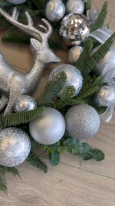 We are currently making our gorgeous Christmas wreaths! Each one is individual so no mass production of the same thing! Be the envy of your neighbours xxx From £25 One pictured £30 xx Pop in or message to order yours xx | Foam Wedding Flowers Liverpool | Facebook