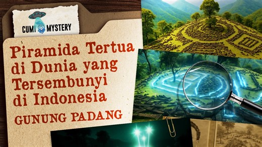 7.7K views · 29 reactions | Gunung Padang, Piramida Tertua di Dunia yang Tersembunyi di Indonesia? | CUMI MYSTERY | CumiCumi.com | Facebook