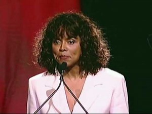 Debbi Morgan receives a 2009 Gracie Award - Presented by Cornelius Smith, Jr.