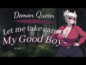 Forbidden Love with The Demon Queen [F4M] [Comfort] [Roleplay] [Kisses] [Goodboy] [Sleepaid]