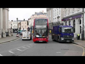 Buses in action at Greenwich, Cutty Sark 27th November 2020