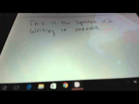 HP Spectre X2 Pen Demo