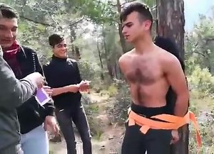 Furry Chest Gets Forced Waxing