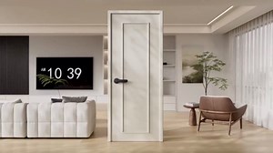 Smart Door Lock with Knob, Keyless Entry Door Locks with Handle, Fingerprint Door Knob for Bedroom/Front Door/Apartment,Generate Passcode Remotely Silver