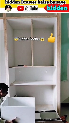 DIY Hidden Locker - How to Make a Secret Compartment