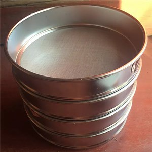 [Hot Item] Stainless Steel Laboratory Sieve Test/Soil Standard Test Sieve