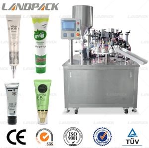 [Hot Item] Ultrasonic Automatic Cosmetic Lotion Ointment Toothpaste Tube Packaging Packing Filling Sealing Machine