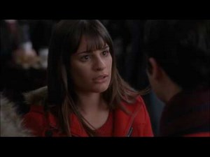Glee - Blaine realises he's definitely gay after Rachel kisses him 2x14
