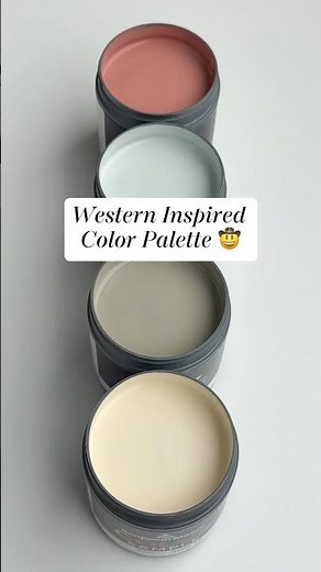 Western Inspired Color Palette from #BenjaminMoore 🤠